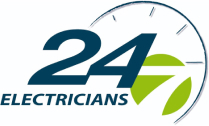24/7 Electricians Logo at Barcam Electrical Service Mackay
